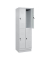 Spind Classic PLUS lichtgrau 080320-20 S10009, 4 Schließfächer 60,0 x 50,0 x 195,0 cm